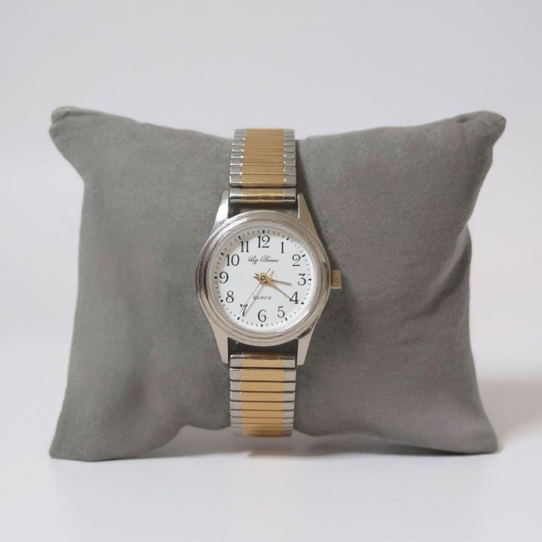 Vintage Gold Liz Blanc Watch in Original Box Liz Blanc Wrist Watch Vintage Wrist Watch Gift for Her Wrist  main image 4