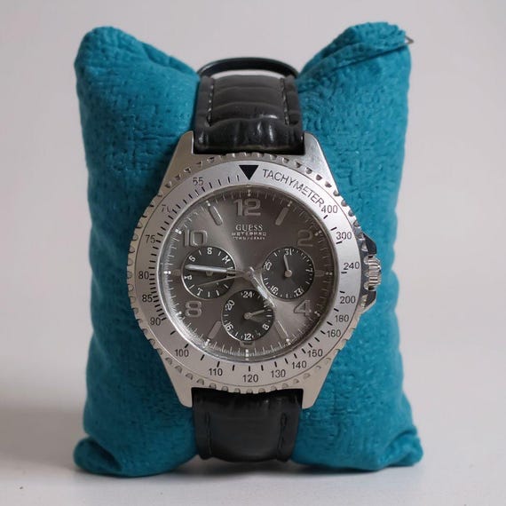 Guess Waterpro Chronograph Watch with Rotating Bezel