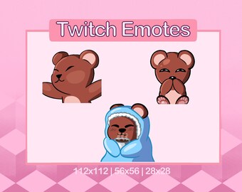 Bear Animated Emotes