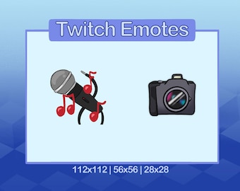 Mic and Camera Check Animated Twitch Emote