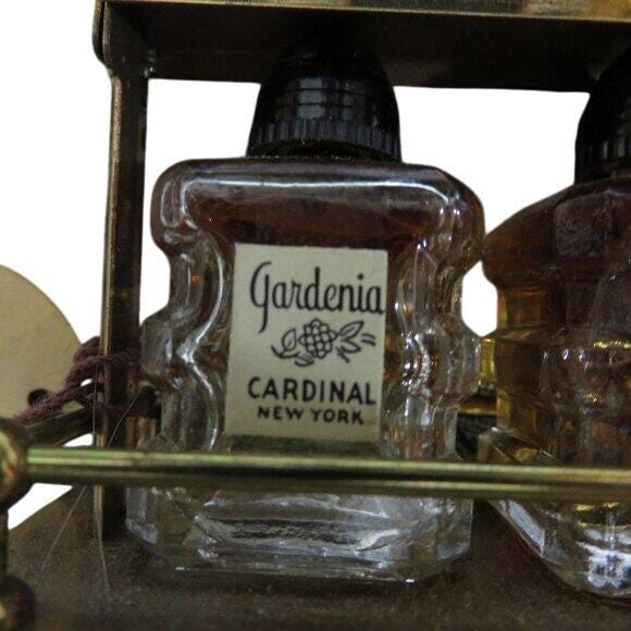 Tantalux by Cardinal Eau De Parfum Gardenia Chypre Bouquet Heart Lock & Key 1938 Tantalux by Cardinal Eau De Parfum Gardenia Chypre Bouquet  main image 3