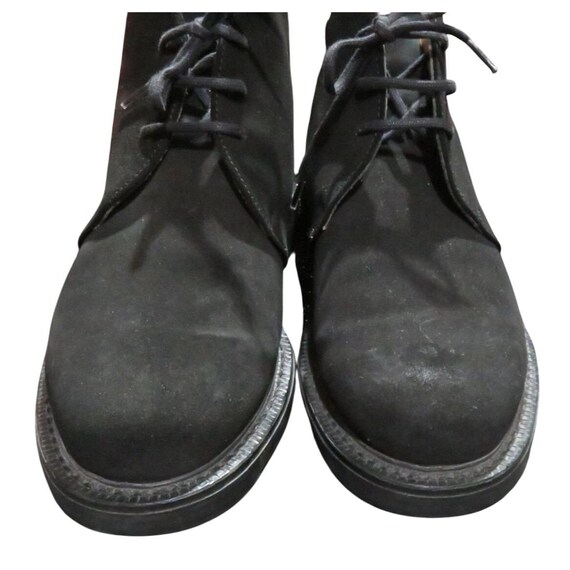 KENZO Homme Black Suede Leather Dress Boots, Size US 10 - Etsy display picture 2