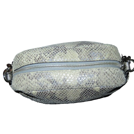 Coach Campbell Me Iridescent Python Embossed Exot… - image 11