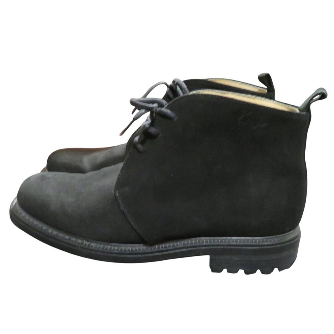 KENZO Homme Black Suede Leather Dress Boots, Size US 10 - Etsy display picture 1