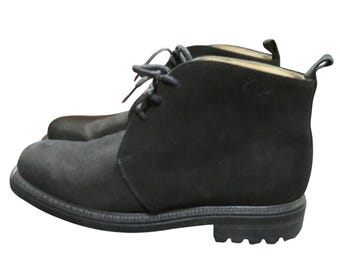 Joseph Abboud Mens Black Suede Dress Boots, 10.5. - Etsy display picture 1