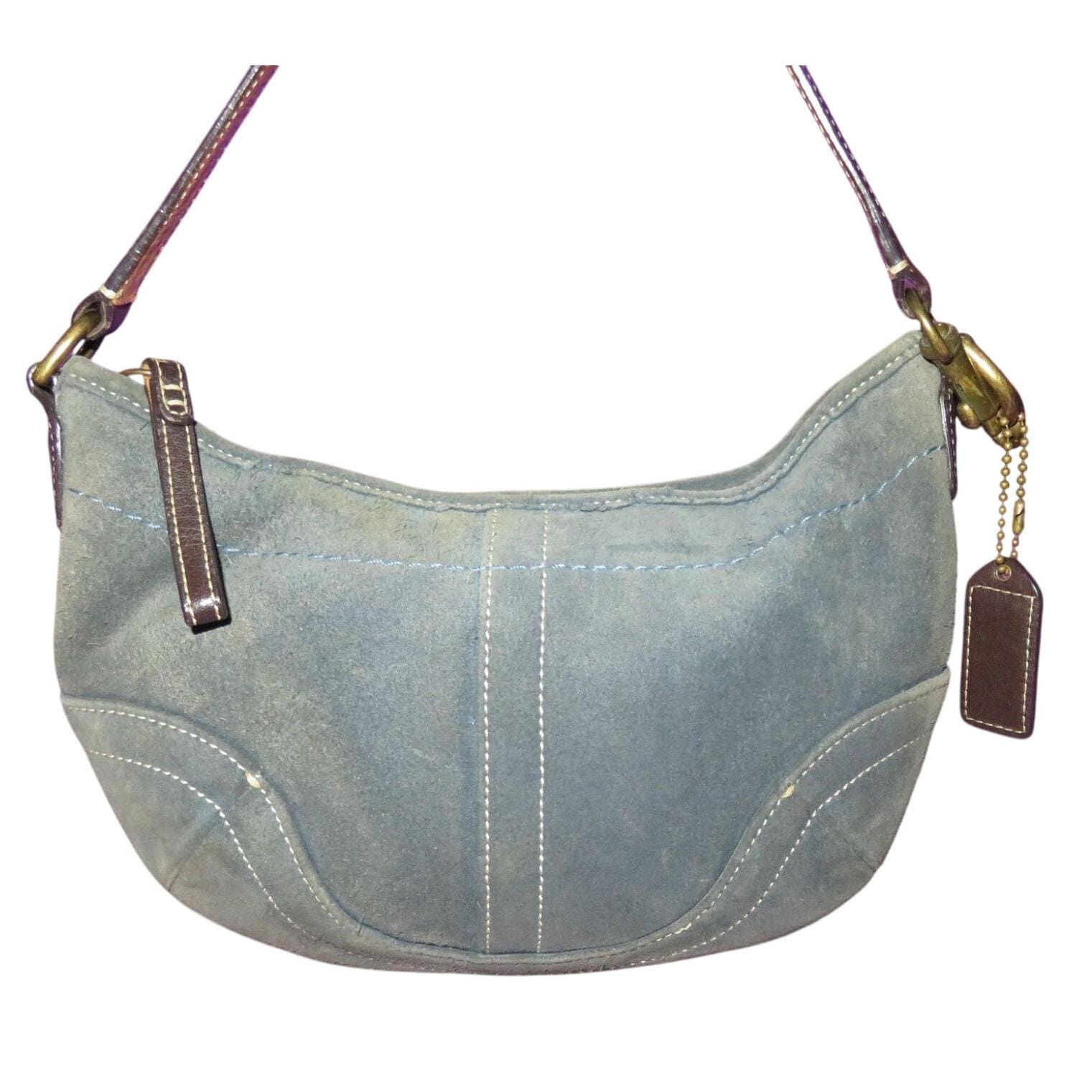 バッグ Coach Soho hand bag suede Signature Buy Coach Soho Suede Bag Online In India - Etsy India