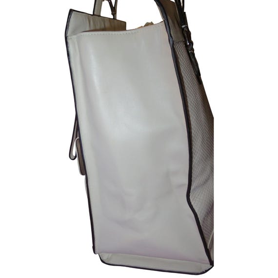 Coach Charlie Embossed Python Leather Large Tote … - image 3