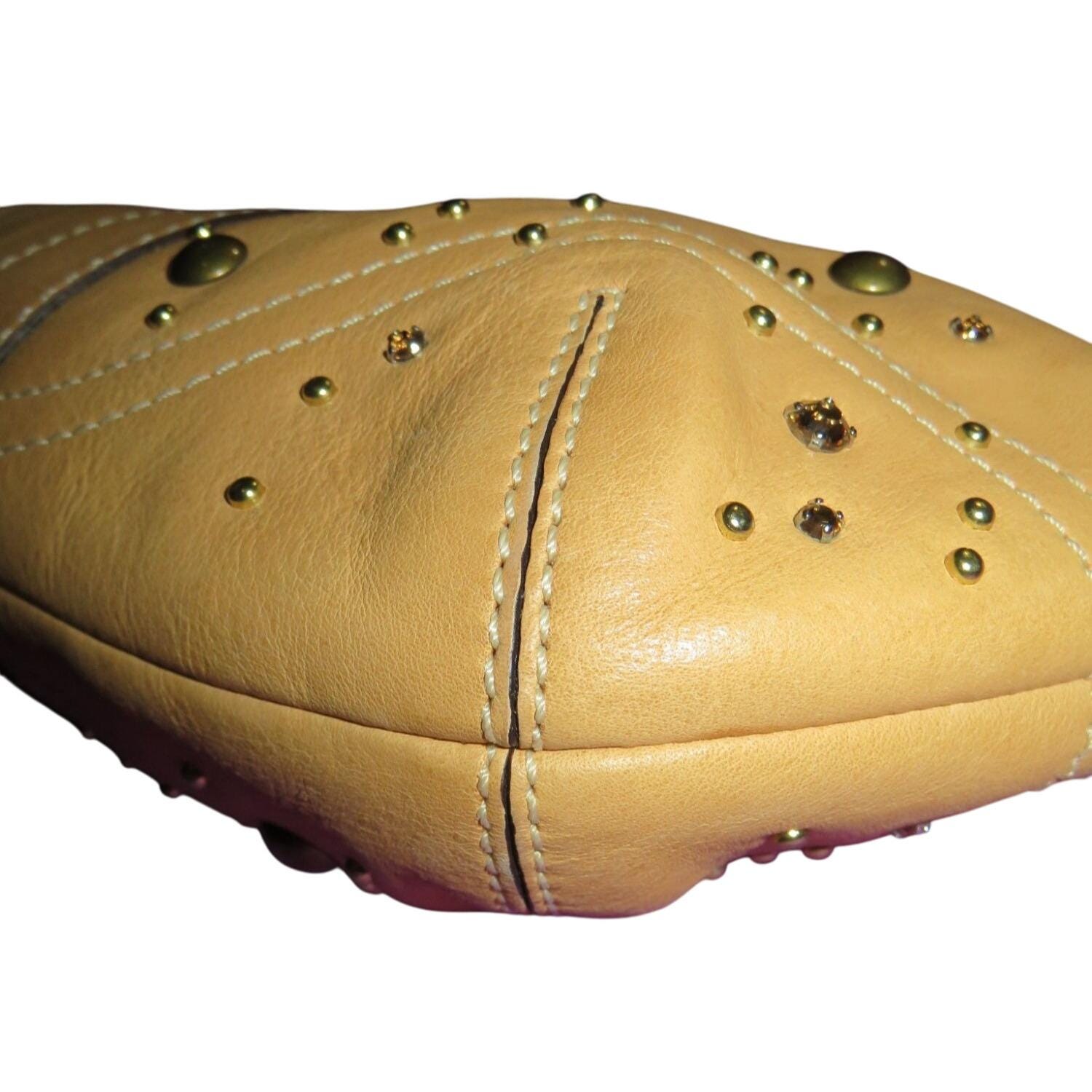 Coach 2005 Soho Studs & Swarovski Crystal Distressed Vachetta 