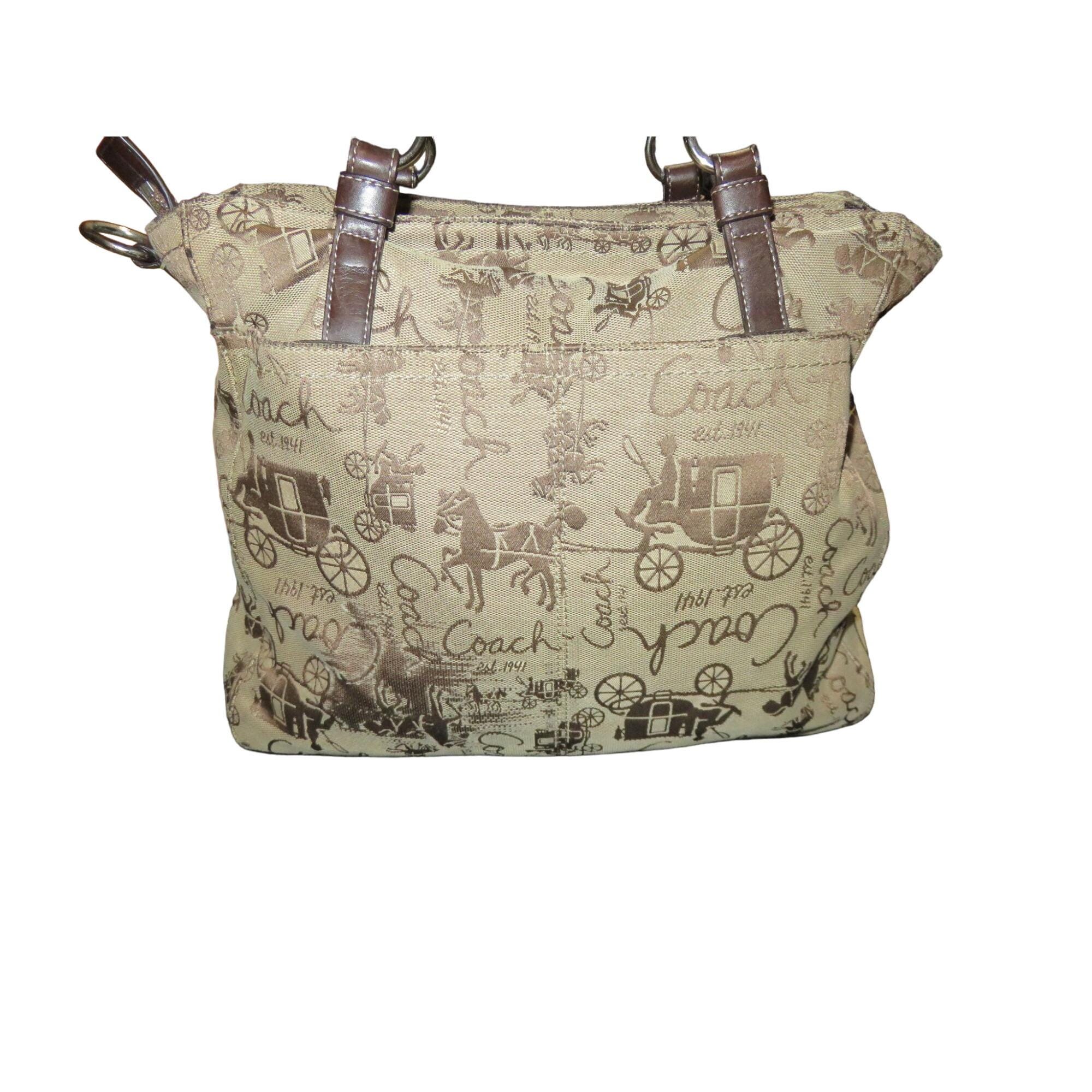 Coach Vintage 2004 Chelsea Horse and Carriage Satchel