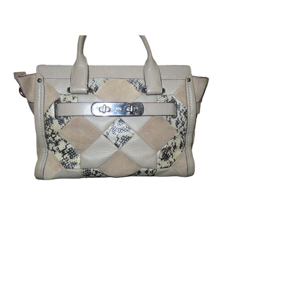 COACH Swagger Set 27 Patchwork Exotic Python Embo… - image 2