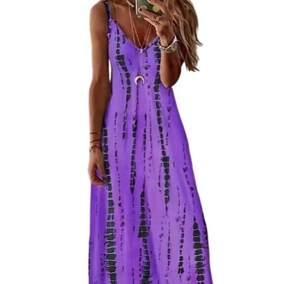 Purple Tie Dye Dress - Etsy Purple Tie Dye Dress - Etsy