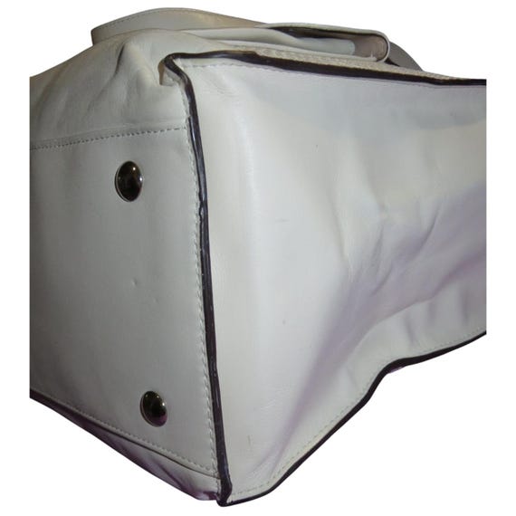 Coach Charlie Embossed Python Leather Large Tote … - image 9