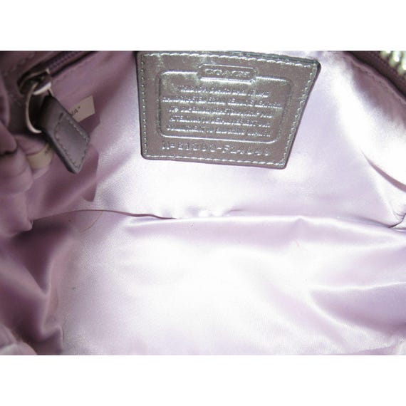 Coach Campbell Me Iridescent Python Embossed Exot… - image 6