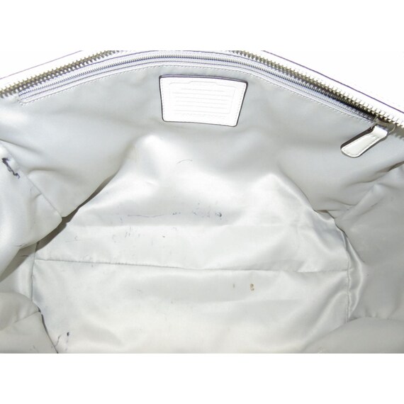 Coach Taylor Ivory Mixed Exotic Python Leather Al… - image 7