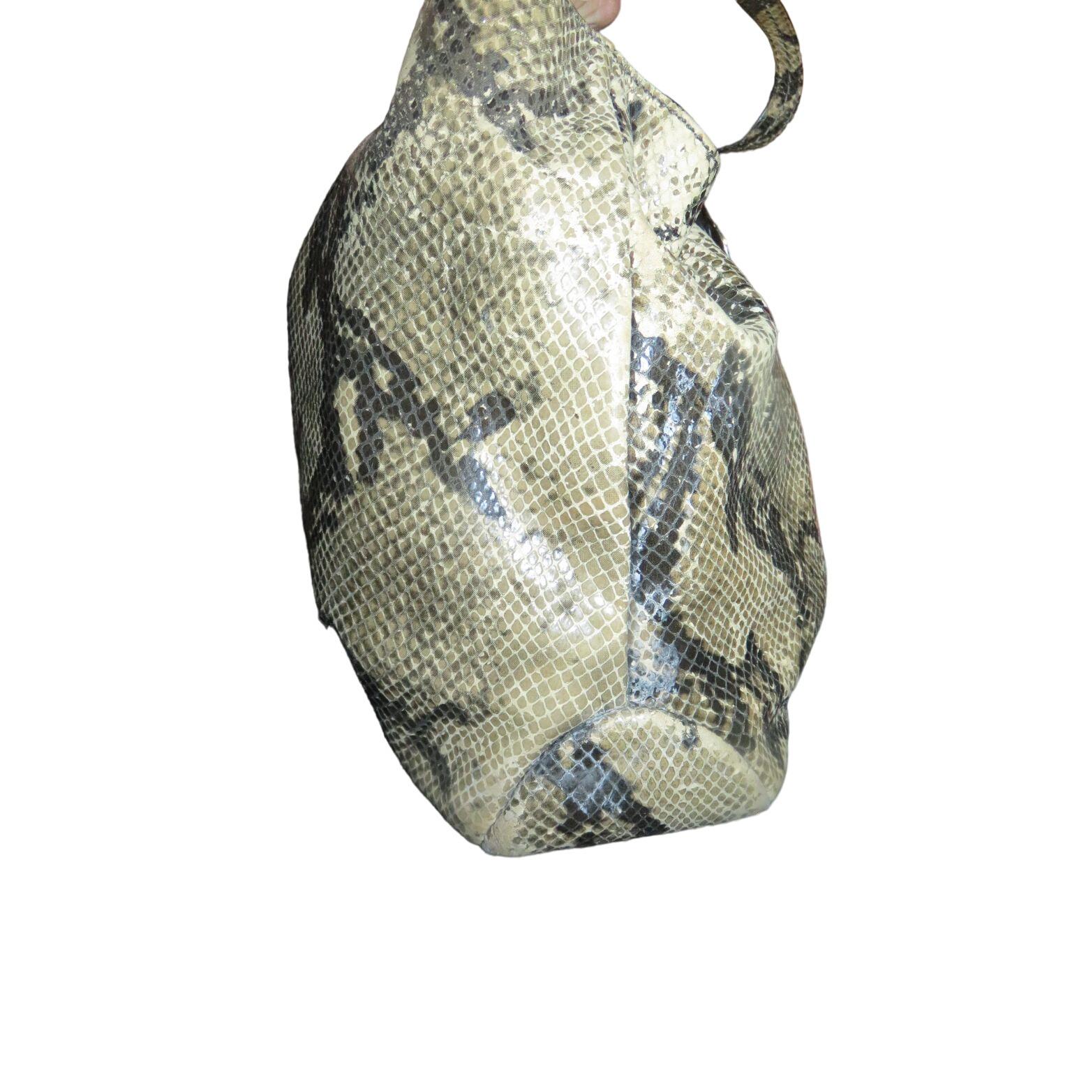 Coach Soho Embossed Python Leather Satchel, Buckle Strap - Etsy