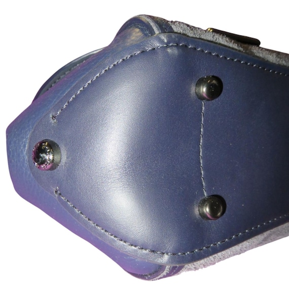 Coach Color block Exotic Python Glove tanned Leat… - image 7