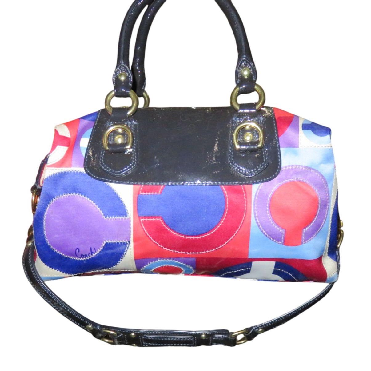 Coach 2008 Madison Sabrina Graphic Op Art Convertible Strap 