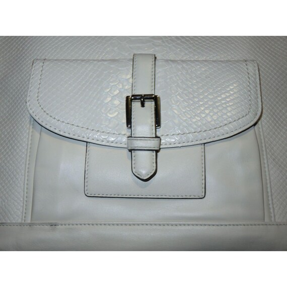 Coach Charlie Embossed Python Leather Large Tote … - image 12