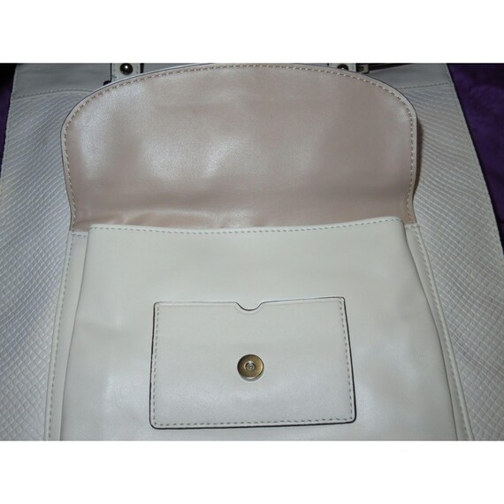 Coach Charlie Embossed Python Leather Large Tote … - image 13