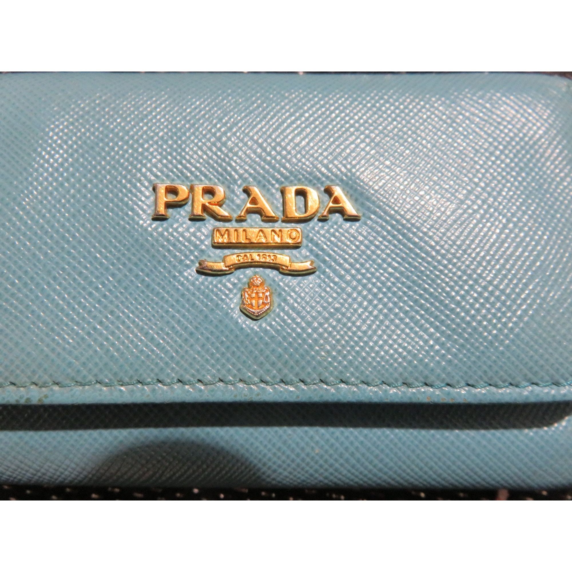 PRADA サフィアーノボックス キーホルダー F0637 ASTRALE orangecake_prada301