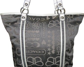 Authentic Y2k Vintage Coach Madison Maggie Collection Metallic