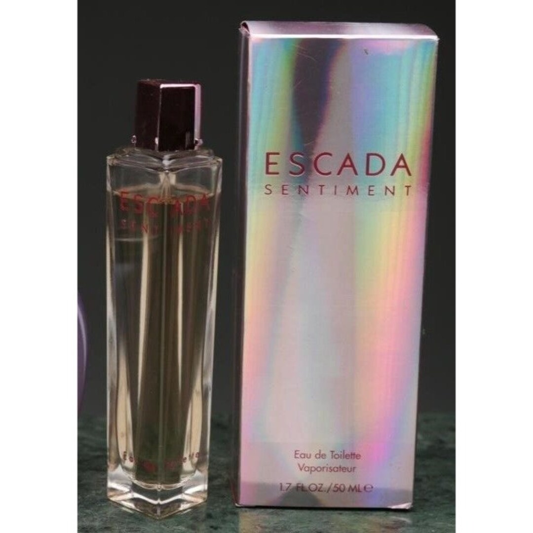 Escada Sentiment 2000 EDT 1.7 Oz Iris Amber Sandalwood Peach  display picture 3