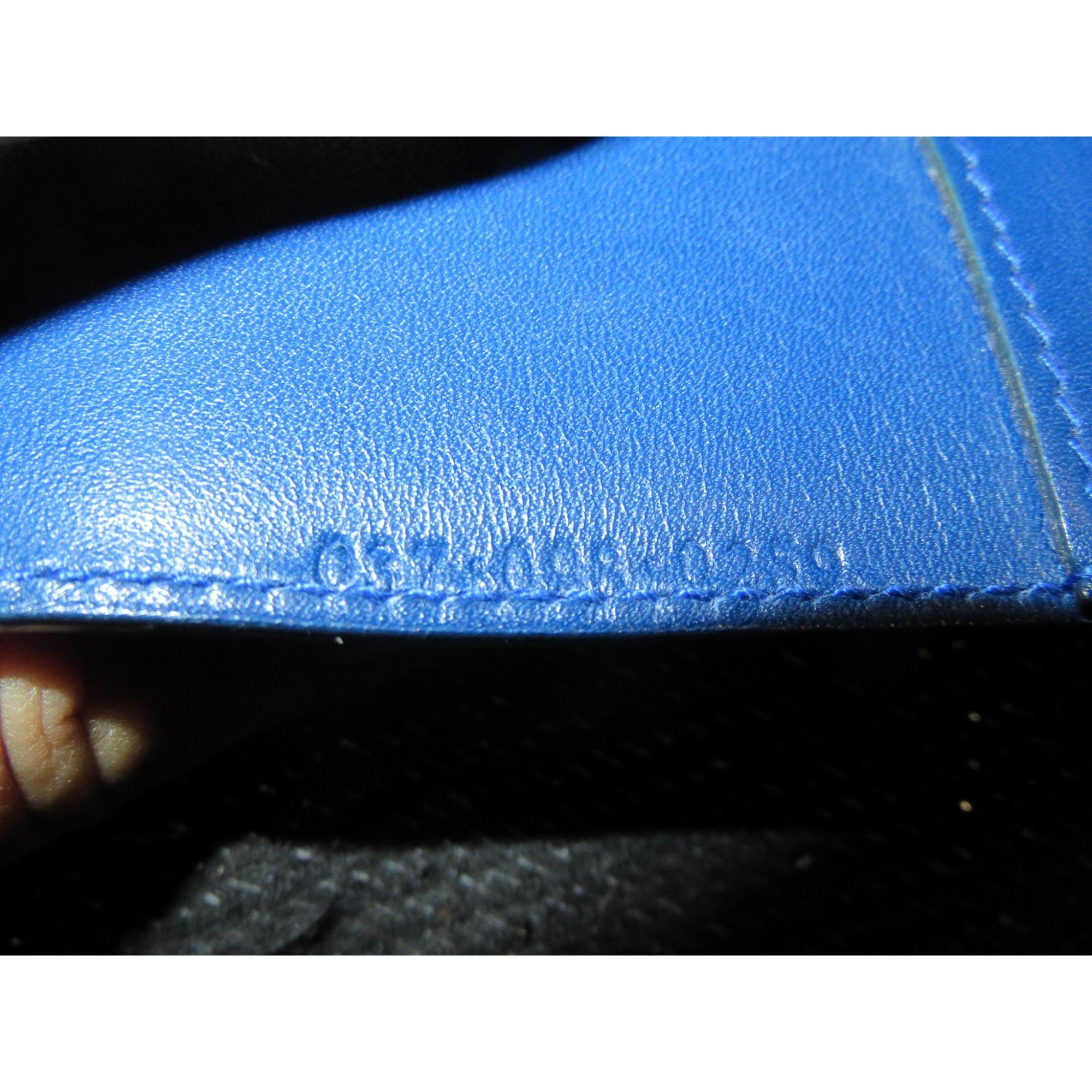 Gucci Blue Wide Big Buckled Leather Belt  Sapphire Cobalt 75.30 Gucci Belt Guccissima Interlocking G Buckle Blue in Leather  main image 3