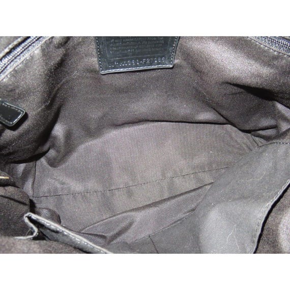 COACH Y2K Signature Zebra Stripe Animal Print Can… - image 6