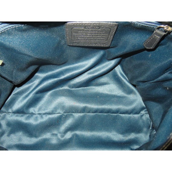 Coach Madison glitter python Sadie Flap Leather C… - image 8