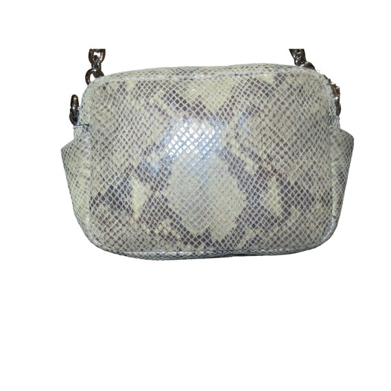 Coach Campbell Me Iridescent Python Embossed Exot… - image 2