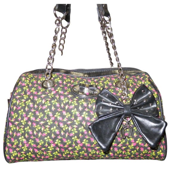 激安買取 銀座 Flower pattern mini boston bag 【公式通販】