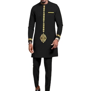 slim fit dress slacks Men's Reginald Bespoke Gold Double Breasted FashionSuits Prom 2026