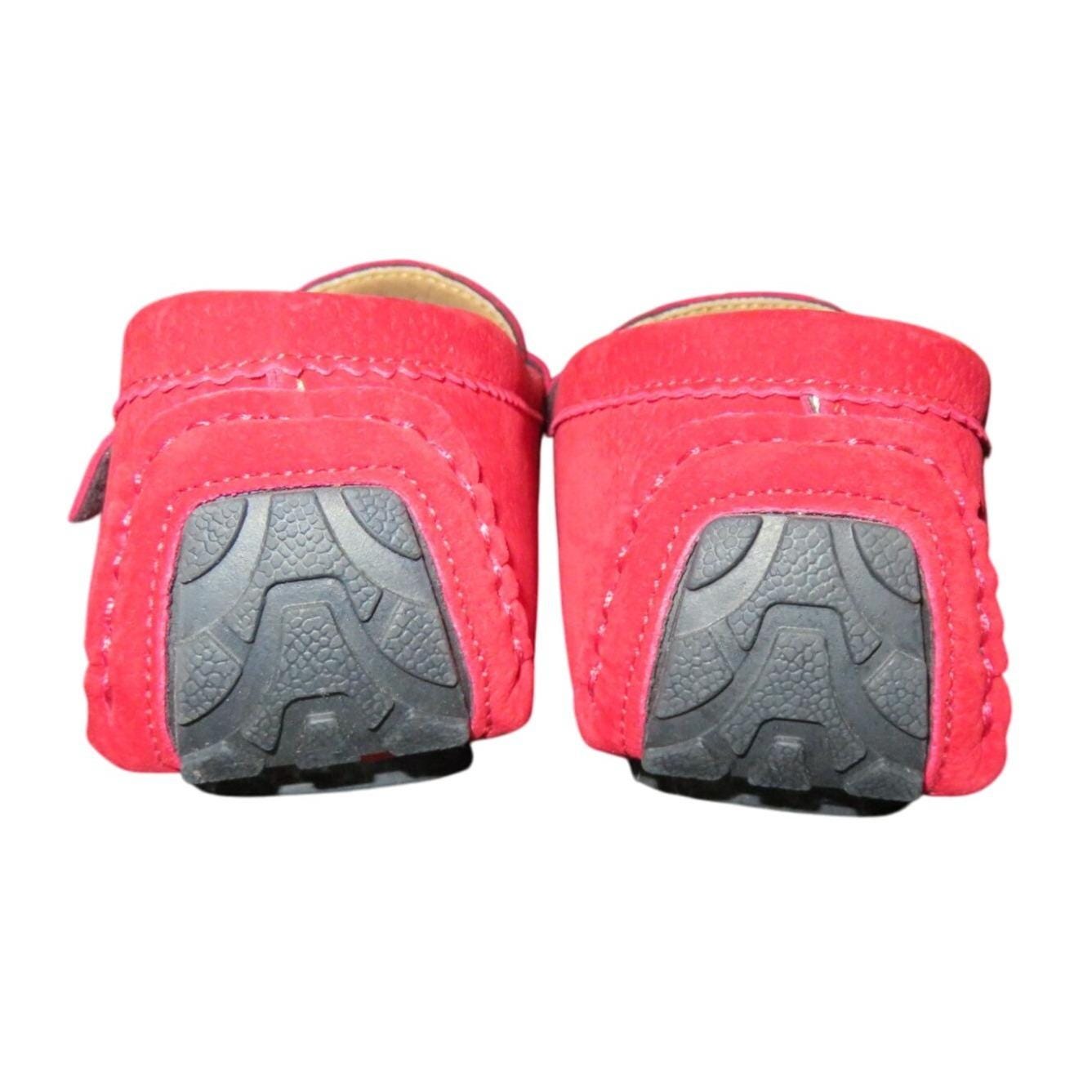 Royal Red Suede Leather Driving Loafers Moccasins size 46 or US 12 Royal Red Suede Leather Driving Loafers Moccasins Size 46 or  main image 2