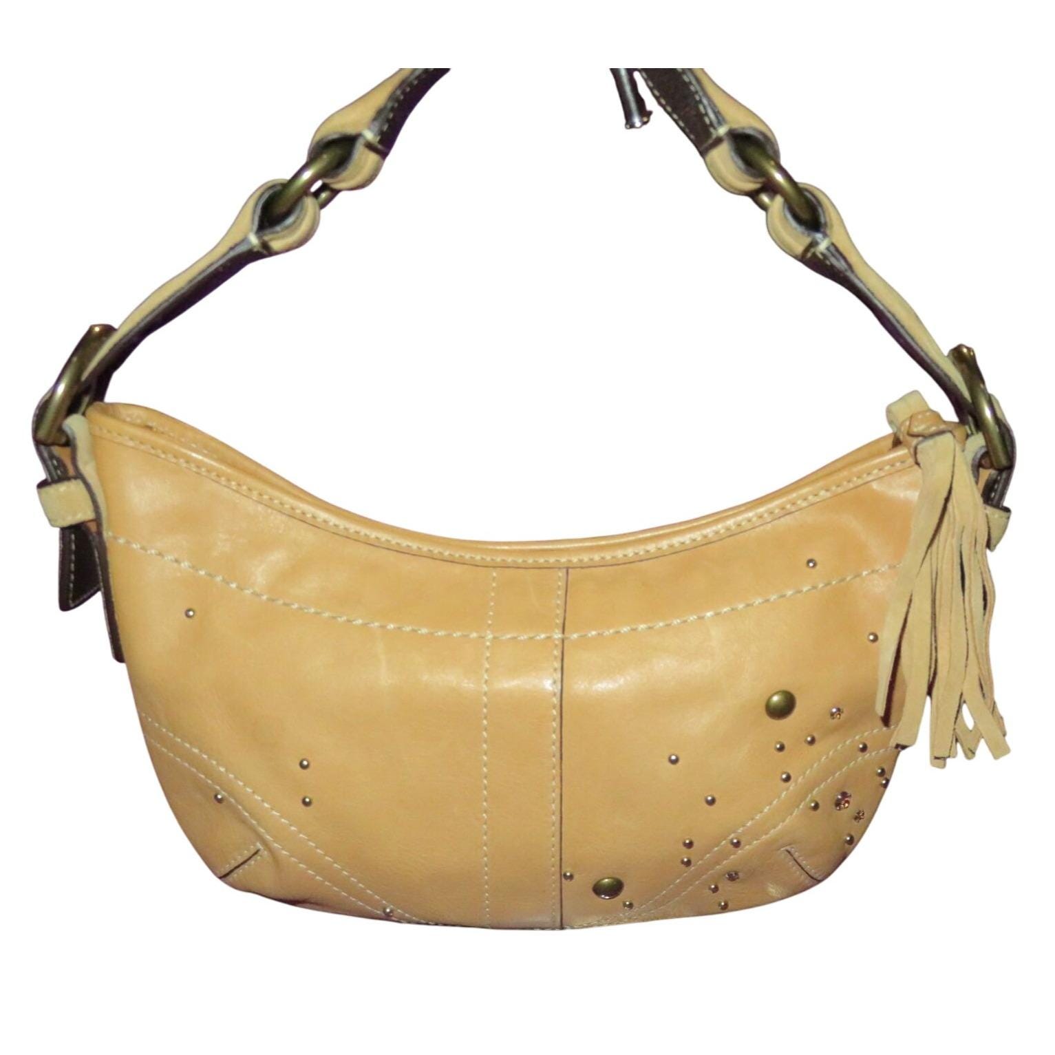 Coach 2005 Soho Studs & Swarovski Crystal Distressed Vachetta