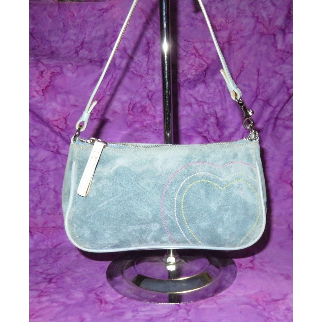 バッグ Vintage Coach Baguette Small Bag Purple Vintage coach small baguette - Gem