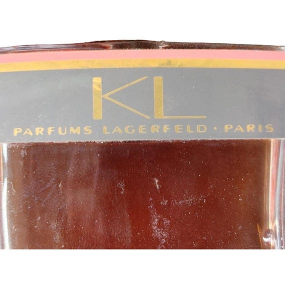 Vintage Karl Lagerfeld KL EDT, 60ml 1983 Jasmine Patchouli  display picture 2