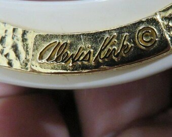 Alexis Kirk Vintage Snakeskin Leather Belt, Gold Embellished  display picture 2