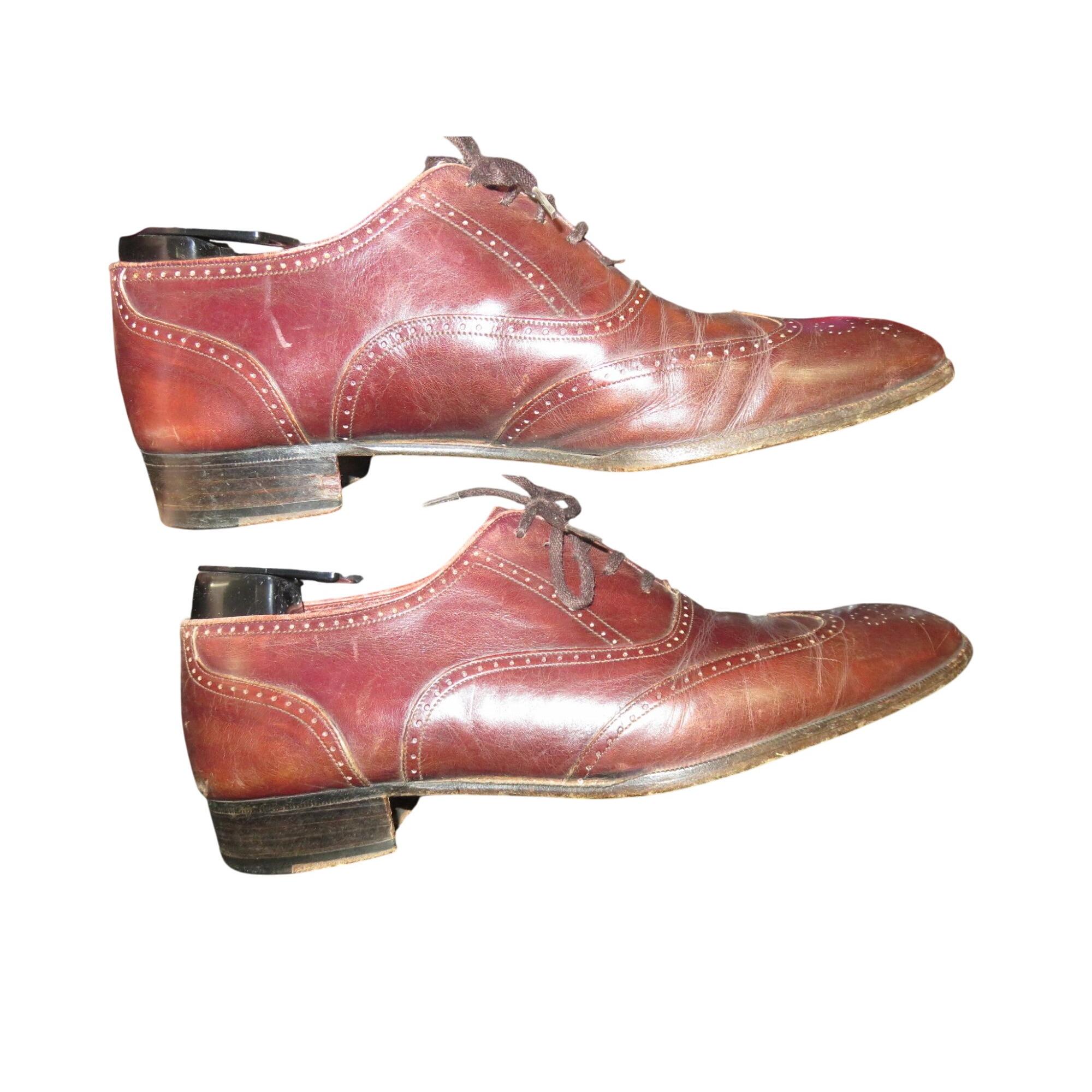 Christian Dior Monsieur Brown Italian Leather Brogue Oxfords  display picture 3