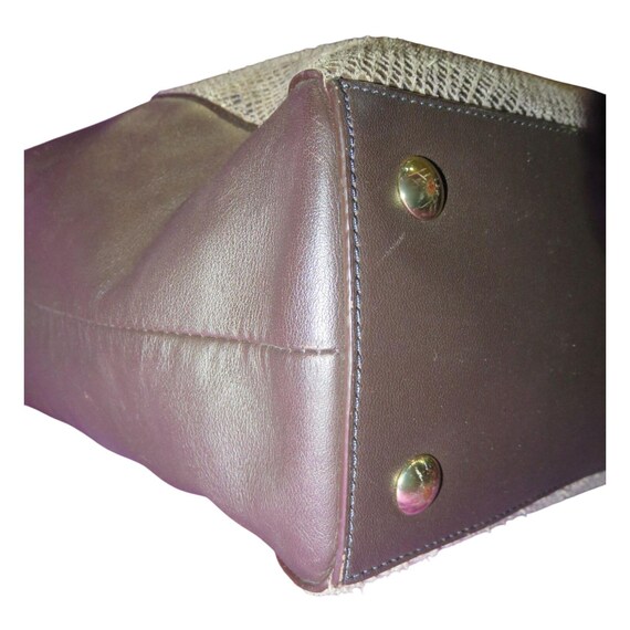 Coach Colette Brown Gray Exotic Python Graphite E… - image 10