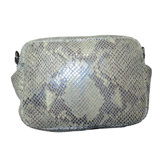Coach Campbell Me Iridescent Python Embossed Exot… - image 15