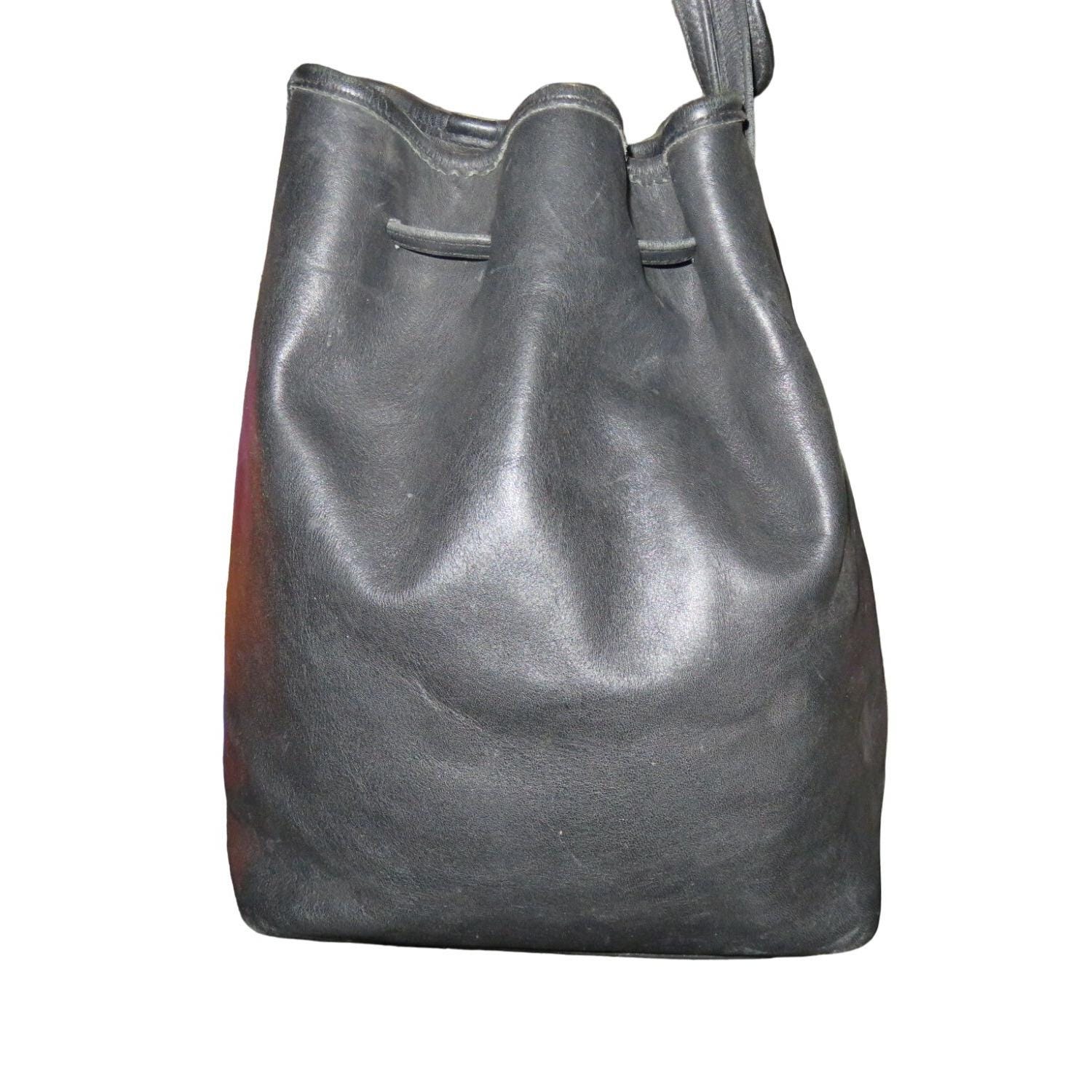Vintage Coach Drawstring Bag - Etsy