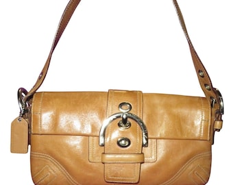 Coach Rare Y2K Vintage Tweed Soho Demi Flap Shoulder Bag - Etsy