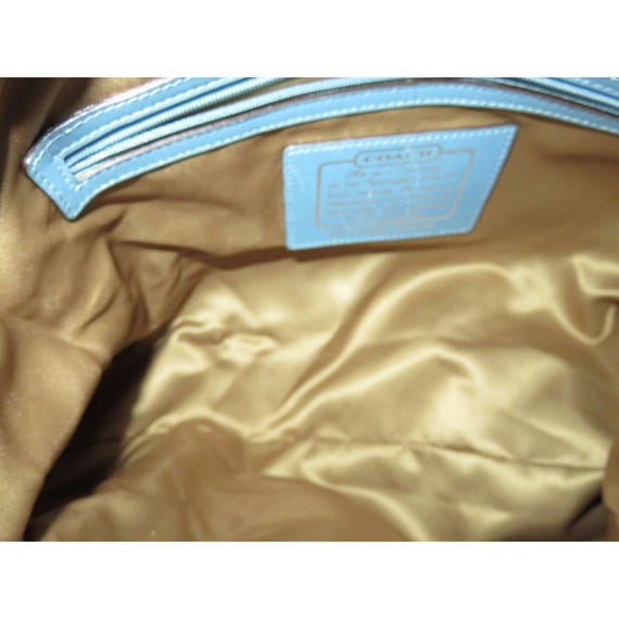 Coach Cursive Creed Limited Edition Khaki & Blue Jacq… - Gem