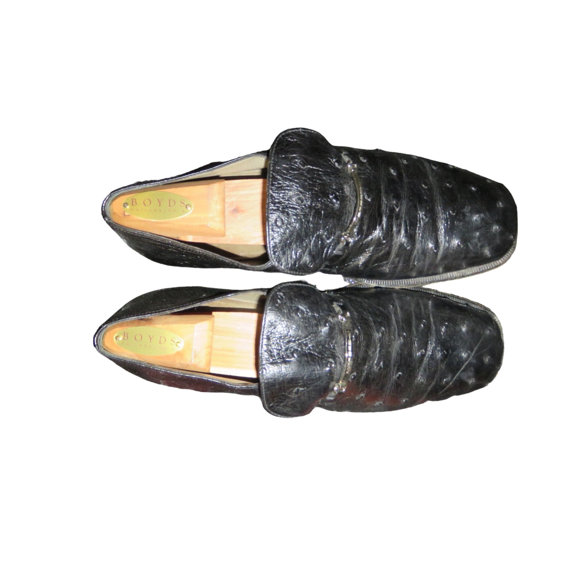 MORESCHI of Italy Genuine Ostrich Italian Leather Oxford  display picture 1