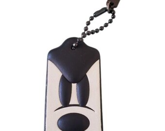 Coach X Disney Grumpy Face Mickey Mouse Leather Handbag Charm