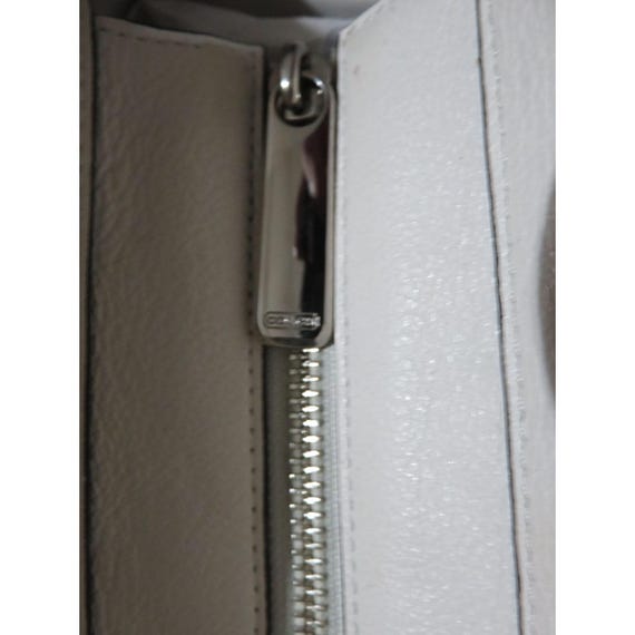 Coach Taylor Ivory Mixed Exotic Python Leather Al… - image 8