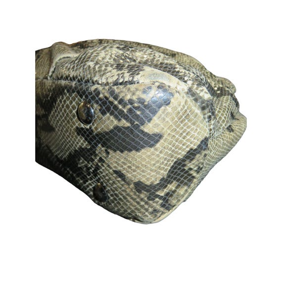 Coach Soho Embossed Python Leather Satchel, Buckl… - image 10