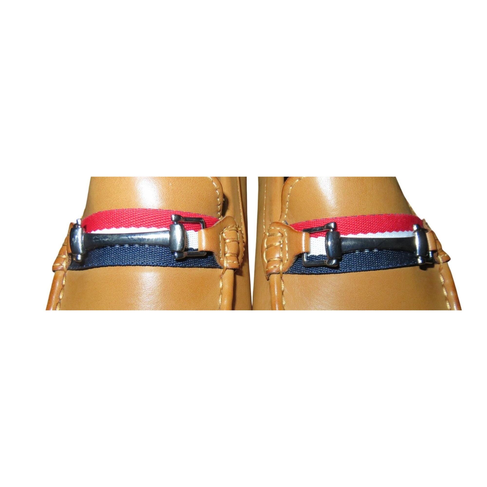 Bruno Marc Tan Leather Loafer Driving Shoes Moccasins Slip  display picture 2