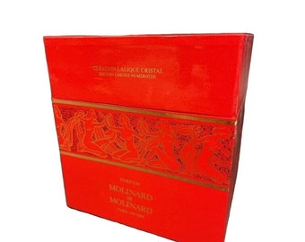 Molinard de Molinard Extrait 1979 Limited Edition in Lalique Cristal COA and box Molinard De Molinard Extrait 1979 Limited Edition in Lalique  main image 4