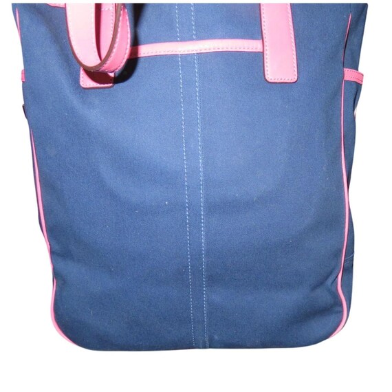 良品 COACH コーチ ボニー キャンバストートバッグ 13530 ネイビー